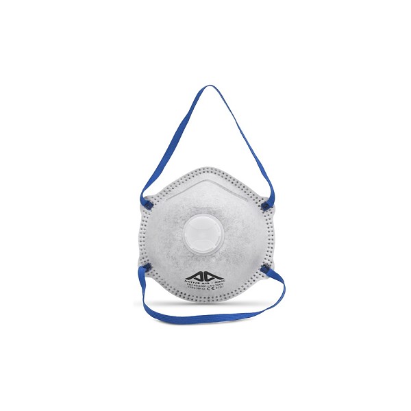 Μάσκα FFP2 NR ενεργού άνθρακα με βαλβίδα AIR R21C