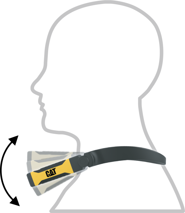 CAT Φακός λαιμού led αδιάβροχος IPX4 διπλής λειτουργίας με μέγιστη φωτεινότητα 200lm CT7100