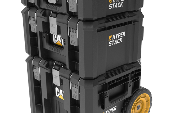 CAT Τροχήλατος πλαστικός εργαλειοφόρος 3 τμημάτων DA41005