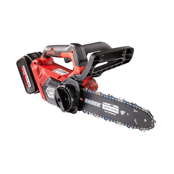 RAIDER Αλυσοπρίονο κλαδευτικό μπαταρίας 1x4Ah 20V 2,95kg με λάμα 25,5cm RDI-BCCS32 077001