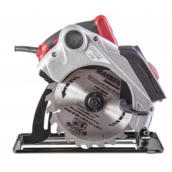 RAIDER Δισκοπρίονο 1500W με σύστημα αναρρόφησης RD-CS22B 052201