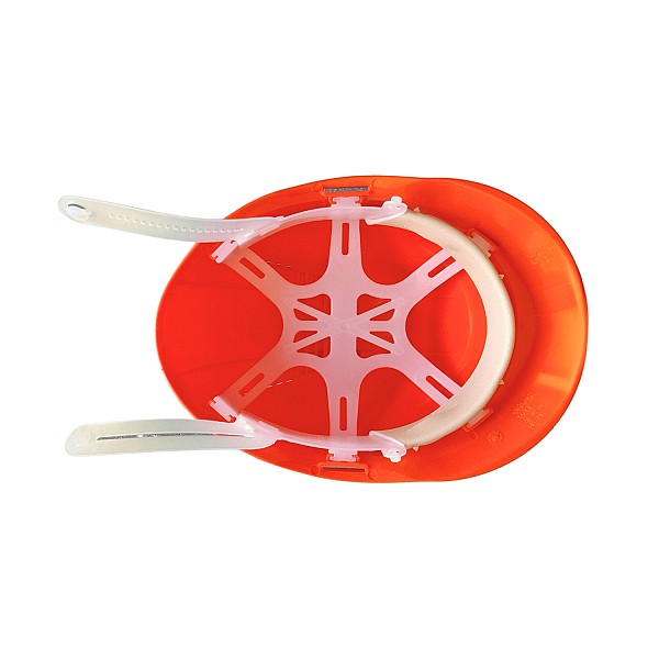 Κράνος εργοταξίου πορτοκαλί HD10O