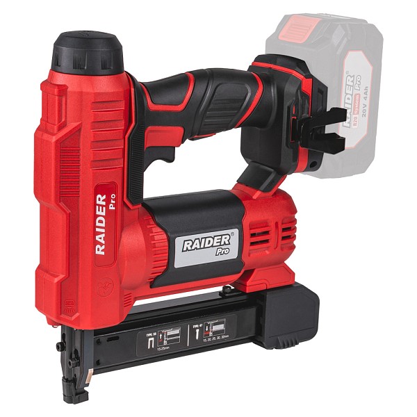 RAIDER R20 Solo Καρφωτικό μπαταρίας 20V για καρφιά 55&47 RDP-YST20 030185