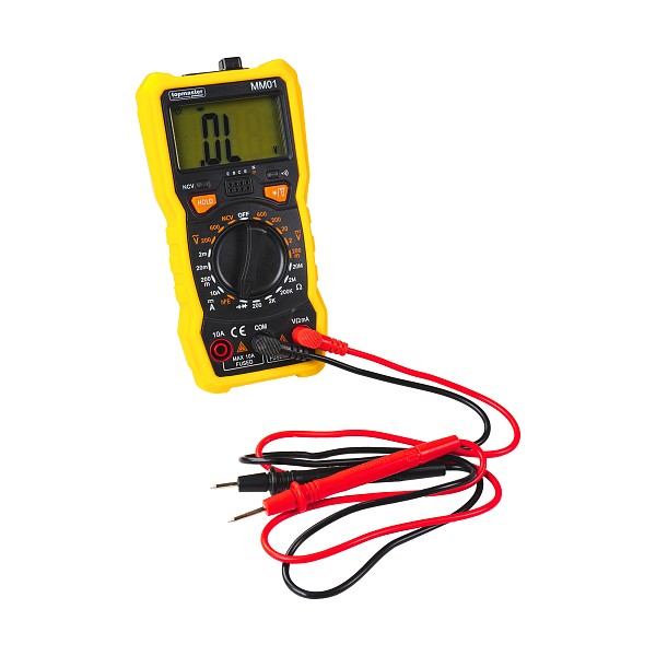 TOP MASTER Ψηφιακό πολύμετρο με μέτρηση AC/DC/Αντίστασης 279916