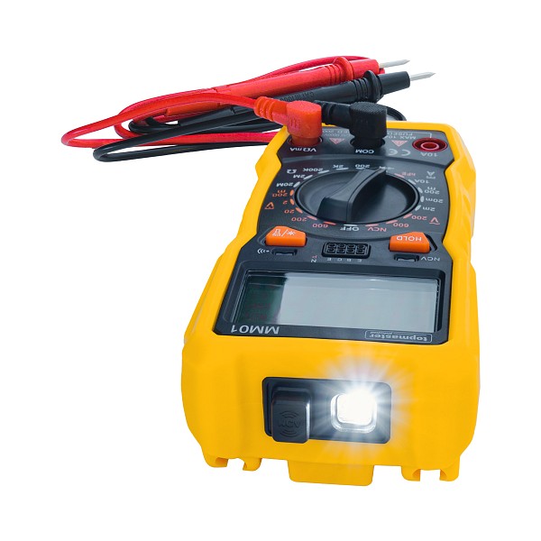 TOP MASTER Ψηφιακό πολύμετρο με μέτρηση AC/DC/Αντίστασης 279916