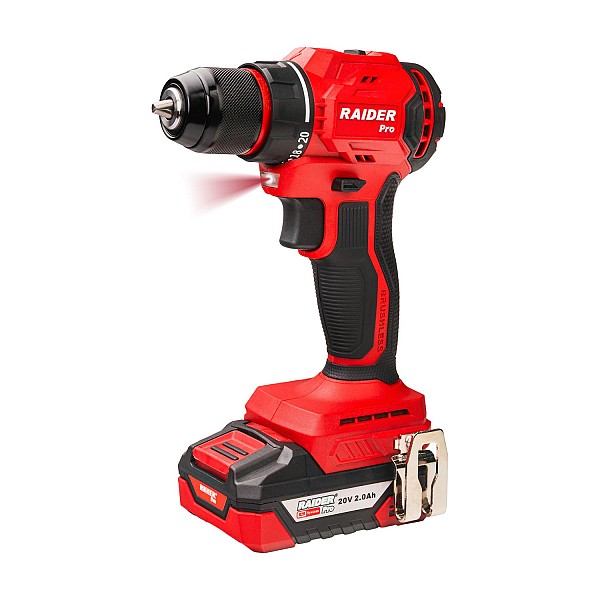 RAIDER R20 Σετ Γωνιακός τροχός,δραπανοκατσάβιδο & μπουλονόκλειδο 2x2Ah RDP-PBCDI20&SPAG20&PBIW20 030255