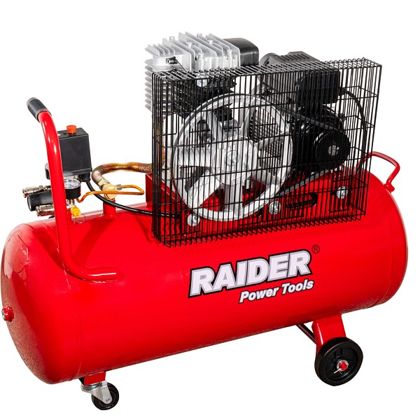 RAIDER Αεροσυμπιεστής 100L RD-AC18 2.2kW 120118