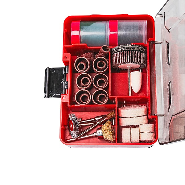 RAIDER Πολυεργαλείου εξαρτήματα σετ 96τεμ. σε κασετίνα 138406