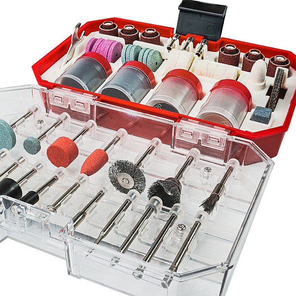 RAIDER Πολυεργαλείου εξαρτήματα σετ 227τεμ. σε κασετίνα 138407