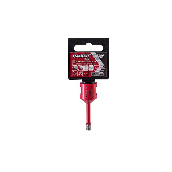 RAIDER Ποτηροτρύπανο διαμαντέ  M14 Φ06mm 157838
