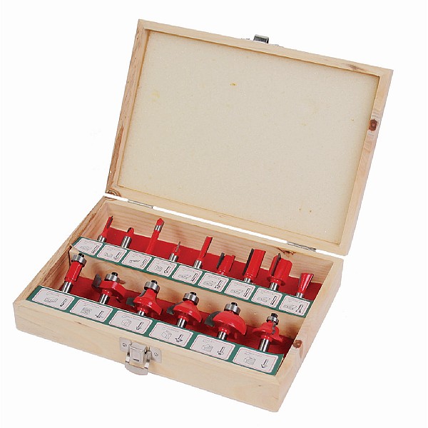 RAIDER Φρέζα σετ 15τεμ 8ΜΜ 158304