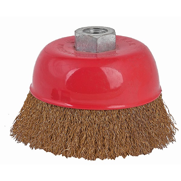 RAIDER Συρματόβουρτσα γωνιακού τροχού καμπάνα 75ΜΜ M14 171103