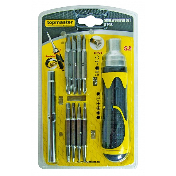 TOP MASTER Κατσαβίδι καστάνια 16 σε 1 - 223901