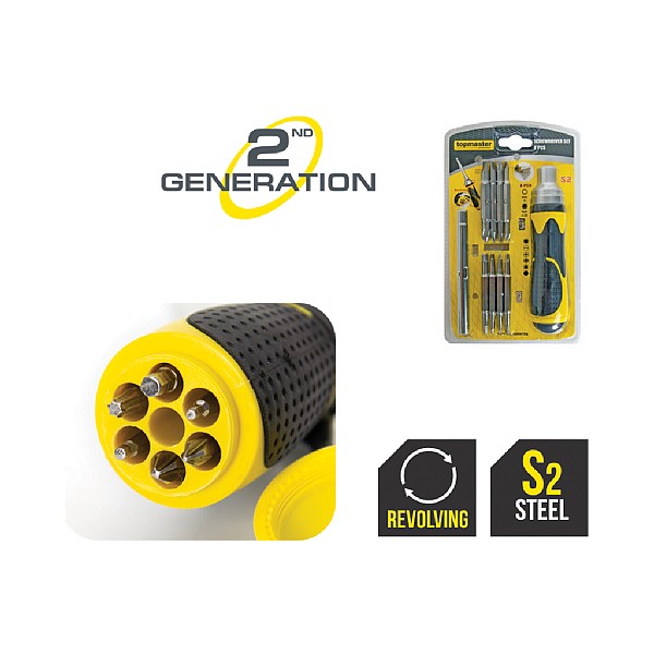 TOP MASTER Κατσαβίδι καστάνια 16 σε 1 - 223901