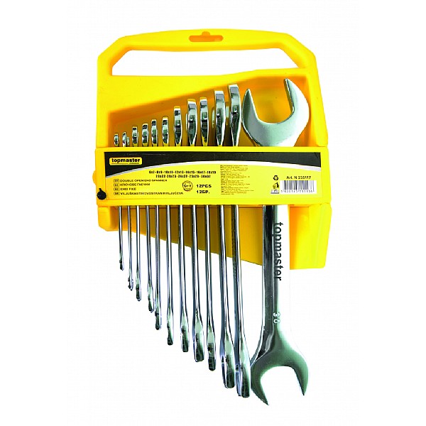 TOP MASTER Γερμανικό σετ 12τεμ Cr-V νίκελ 6-32ΜΜ 235117