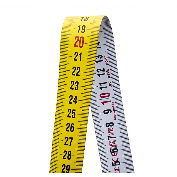 TOP MASTER Μετροταινία 10Μ*30ΜΜ με αυτόματη επαναφορά και μαγνήτη extreme φαρδύ 3η γενιά  260202