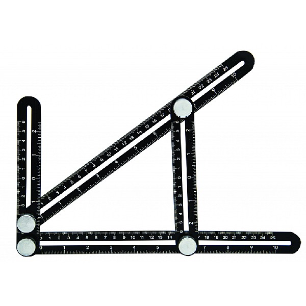 TOP MASTER Πολύμετρο ευέλικτος χάρακας αλουμίνιο 281207