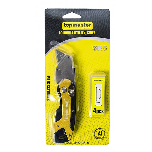 TOP MASTER Κόφτης μοκέτας μεταλλικός με 4 λάμες 370130