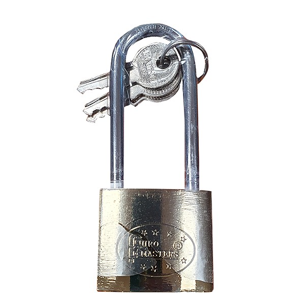 TOP STRONG Λουκέτο μακρύλαιμο ορειχάλκινο 50ΜΜ 500711