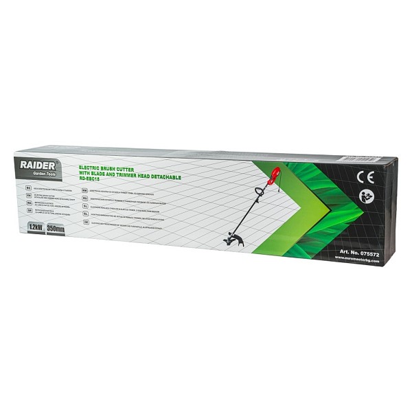 RAIDER Χορτοκοπτικό ηλεκτρικό 1200W 350mm RD-EBC15 075572