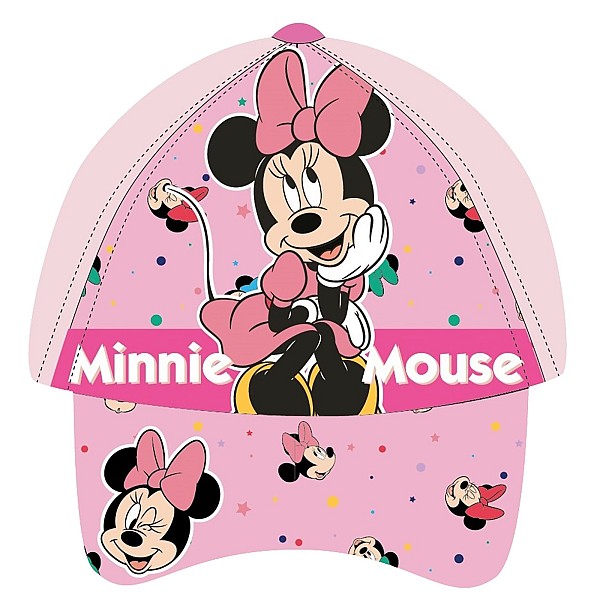 Καπέλο Μπεμπέ Τζόκευ Minnie Mouse uv Protection Φ47-48 & 48-49cm Disney ΜΙΝ24-0674