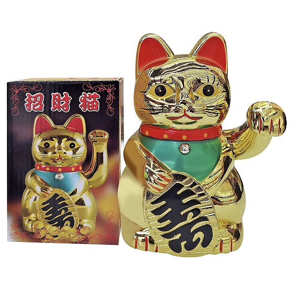 Τυχερή Γάτα Μπαταρίας 15,5cm Homie 322089