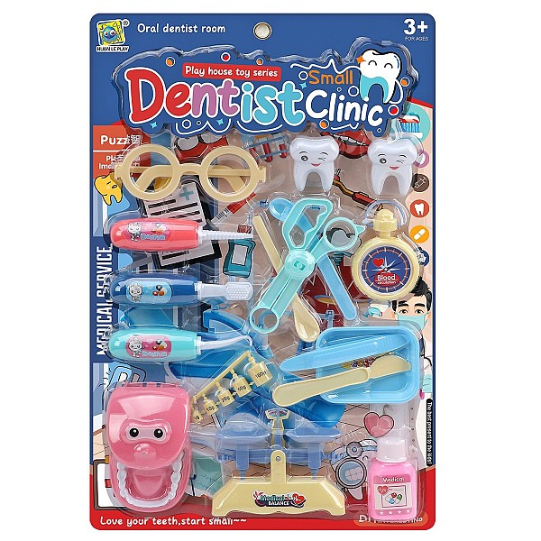 Καρτέλα Οδοντογιατρού Dentist Clinic 28x44x4cm ToyMarkt 913654