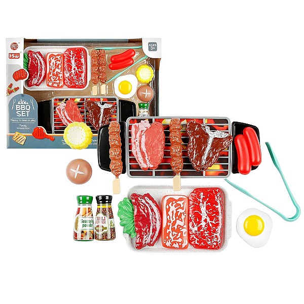 Μπάρμπεκιου σετ 35x25x6cm ToyMarkt 971330