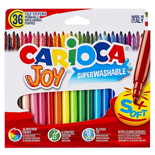 ΜΑΡΚΑΔΟΡΟΙ CARIOCA JOY 2.6mm ΣΕΤ 36ΧΡΩΜΑΤΑ