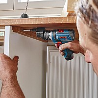 BOSCH - GSR 12V-15 FC Set Δραπανοκατσάβιδο Μπαταρίας με 4 Κεφαλές (2x2.0Ah) σε L-boxx