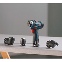 BOSCH - GSR 12V-15 FC Set Δραπανοκατσάβιδο Μπαταρίας με 4 Κεφαλές (2x2.0Ah) σε L-boxx