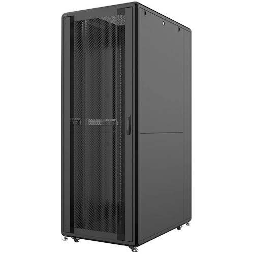 Επιδαπέδια καμπ 42U πλατος 80cm, βάθος 120cm,1 FRONT 2 REAR Διατρητες