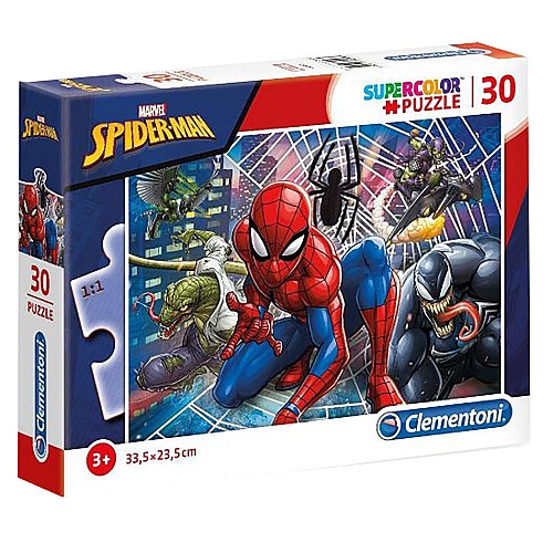 MAXI PUZZLE CLEMENTONI 30 TEM SPIDERMAN 40x27x4cm