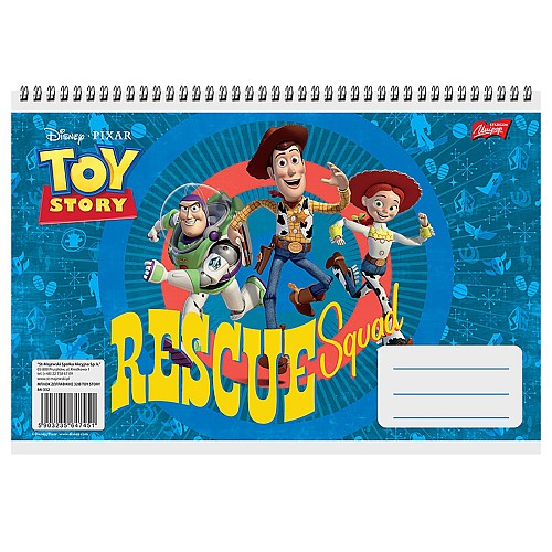 ΜΠΛΟΚ ΖΩΓΡΑΦΙΚΗΣ 32Φ TOY STORY 17x25cm