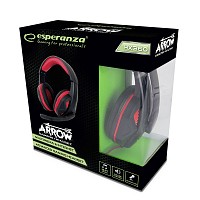 ESPERANZA GAMING HEADPHONES WITH MICROPHONE ARROW