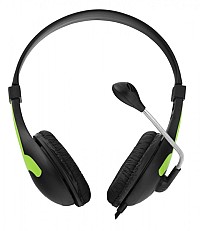 ESPERANZA STEREO HEADPHONES WITH MICROPHONE ROOSTER GREEN