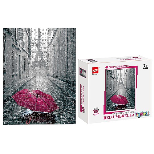 ΠΑΖΛ 500 ΤΕΜ RED UMBRELLA ΣΤΟ ΠΑΡΙΣΙ 23x18x5cm