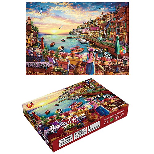 ΠΑΖΛ 1000 ΤΕΜ ΠΙΝΑΚΑΣ VIEW VENICE 29x20x5cm