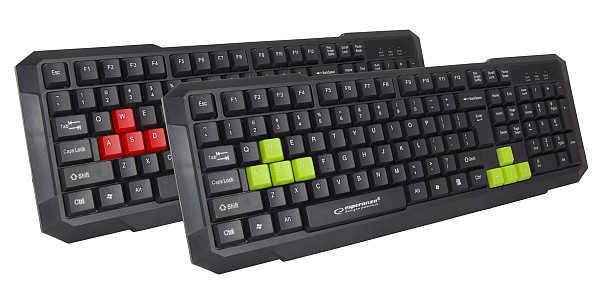 ESPERANZA WIRED GAMING USB KEYBOARD ASPIS GREEN