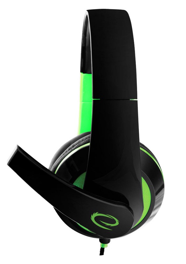 ESPERANZA STEREO HEADPHONES WITH MICROPHONE FOR GAMERS CONDOR GREEN