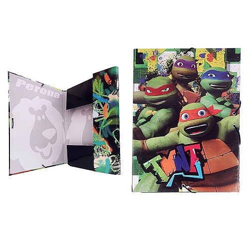 ΝΤΟΣΙΕ ΜΕ ΛΑΣΤΙΧΟ NINJA TURTLES 35x26cm