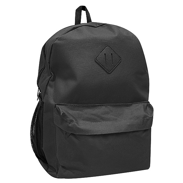 ΤΣΑΝΤΑ ΠΛΑΤΗΣ ΕΛΑΦΡΩΣ ΑΝΑΤΟΜΙΚΗ ΜΑΥΡΗ 41x31x13cm