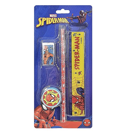 ΣΧΟΛΙΚΟ ΣΕΤ 4ΤΕΜ SPIDERMAN 23x11cm