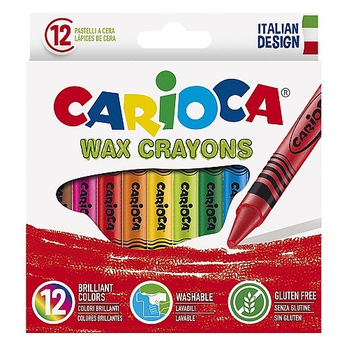 ΚΗΡΟΜΠΟΓΙΑ CARIOCA ΣΕΤ=12ΧΡΩΜ