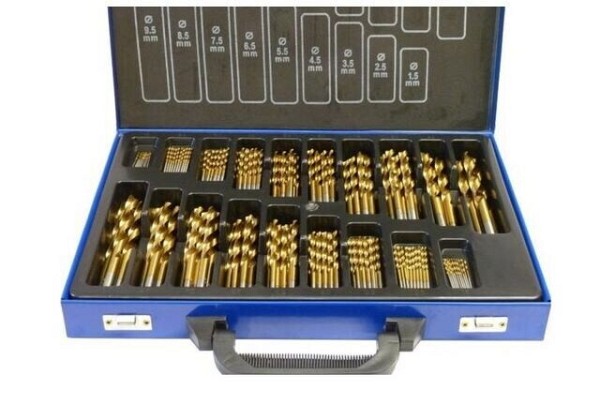 Webertools Τρυπάνια τιτανίου 1,00-10,00ΜΜ 170τεμ