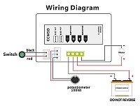 CCM5D DIGITAL DISPLAY LED 6V 12V 24V PWM MOTOR
