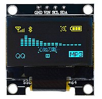 SSD1306 128x64 OLED 0.96 DISPLAY