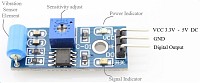 SW420 ΜΟΤΙΟΝ SENSOR MODULE ΤΥΠΟΥ ΥΔΡΑΡΓΥΡΟΥ