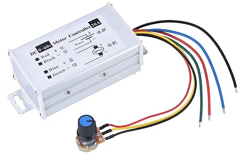 20Α PWM DC MOTOR SPEED REGULATOR 9V 12V 24V 36V 48