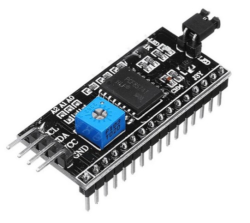 I2C SERIAL INTERFACE ADAPTER PLATE LCD